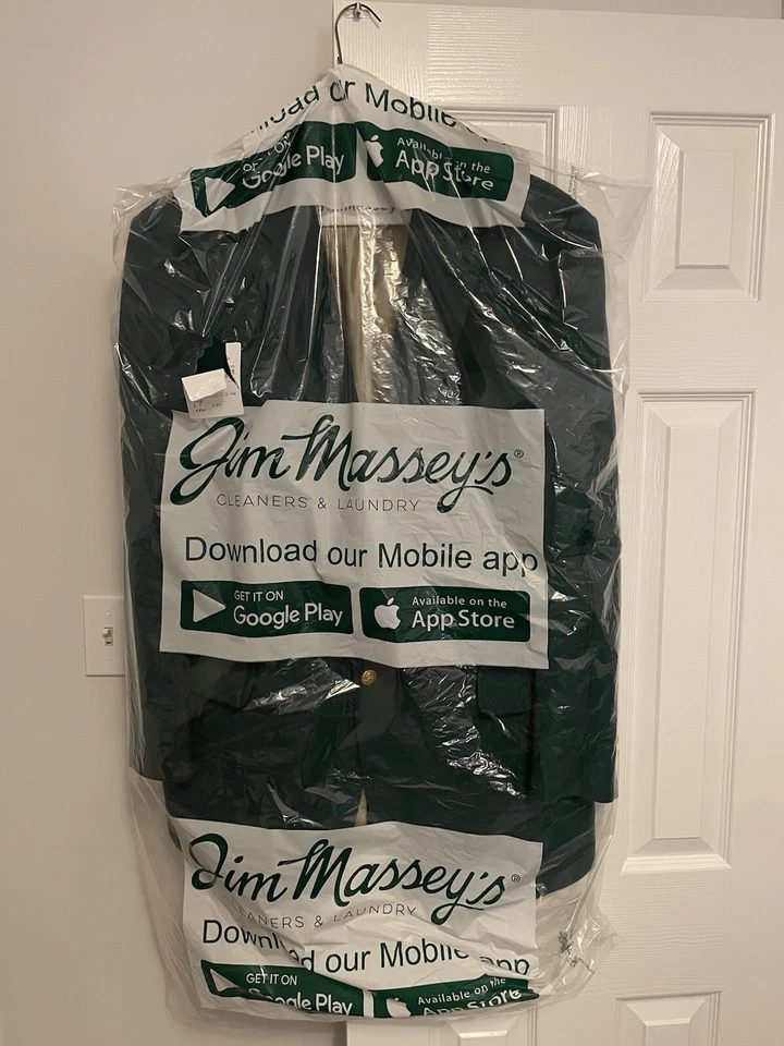 JACK NICKLAUS Mens Green BIG & TALL GOLF Suit Sport Coat Blazer Jacket SIZE 44L - Image 2 of 4