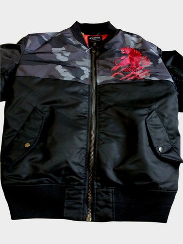 Nueva Chaqueta de Bombardero Avirex MA-1 3M Resistente al Agua 63rd SQRDRN Para Hombres Mediana $268 - Imagen 6 de 10
