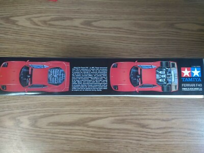 Tamiya Ferrari F40 1/24 Sports Car Series 24077 | eBay