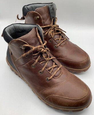 Bogs Men's Size 12 Classic Casual Hiker Ankle Boot, Cognac, 72752