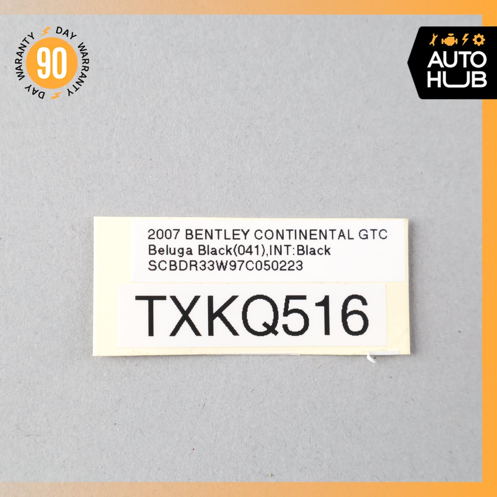 07-11 Bentley Continental GTC Right Side Inside Trunk Panel Carpet Cover OEM 62k