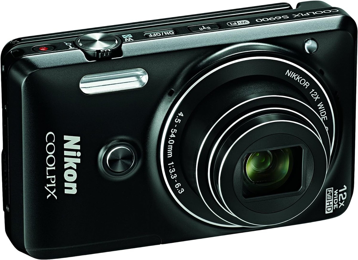【美品】Nikon Coolpix S6900 Nikon Coolpix S6900 Pink 16.0MP 12x Optical Zoom Wi-Fi