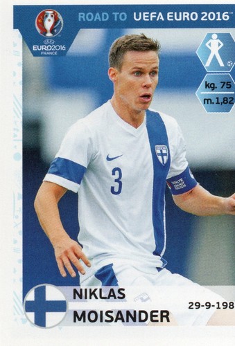 PANINI Road To UEFA EURO 2016 - Selecciona tus pegatinas de 241 a 384 - Imagen 85 de 147