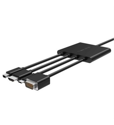 NEW Belkin B2B166 Multiport to HDMI Digital AV Adapter - 7.87 ft HDMI/Mini