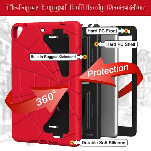 Spider-Man Shockproof Kid Case For iPad 6 7 8 9 10th Gen 10.9 10.2 Air 3 4 5 Pro - Picture 20 of 48
