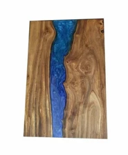 48" x 30" Epoxy Resin Table Top Handmade Home Furniture