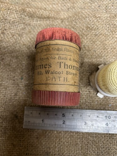 Vintage Original James Thomas The Britannia Ramie Thread Inverted Gas Mantle Rar - Picture 3 of 6