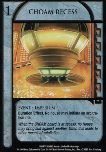 CHOAM Recess - Eye of the Storm - Dune CCG - Imagen 1 de 1