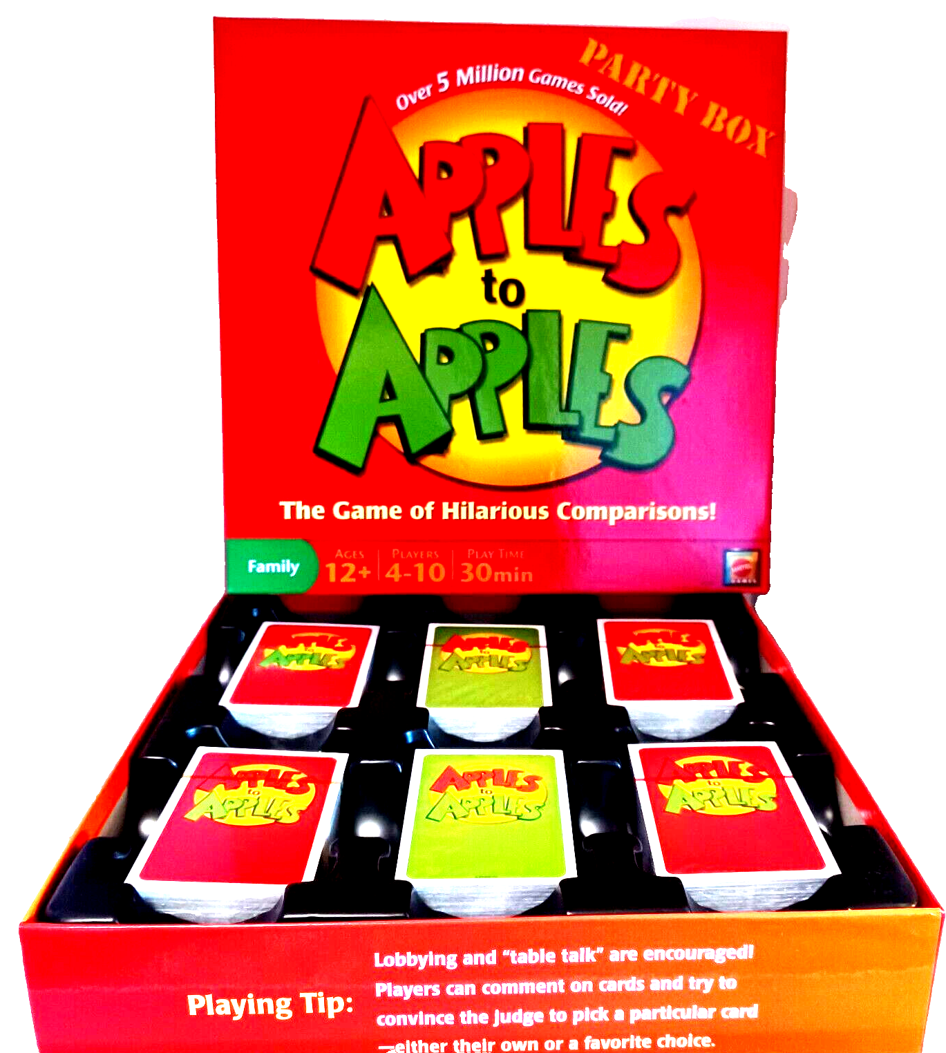 Apples To Apples Party Box Card Game Family Night Hilarious Comparisons Sealed