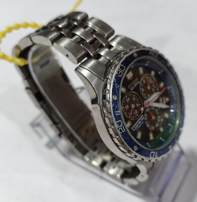 E812-S050022 CITIZEN ECO DRIVE TITANIUM CHRONO WATCH FOR MEN JC-79