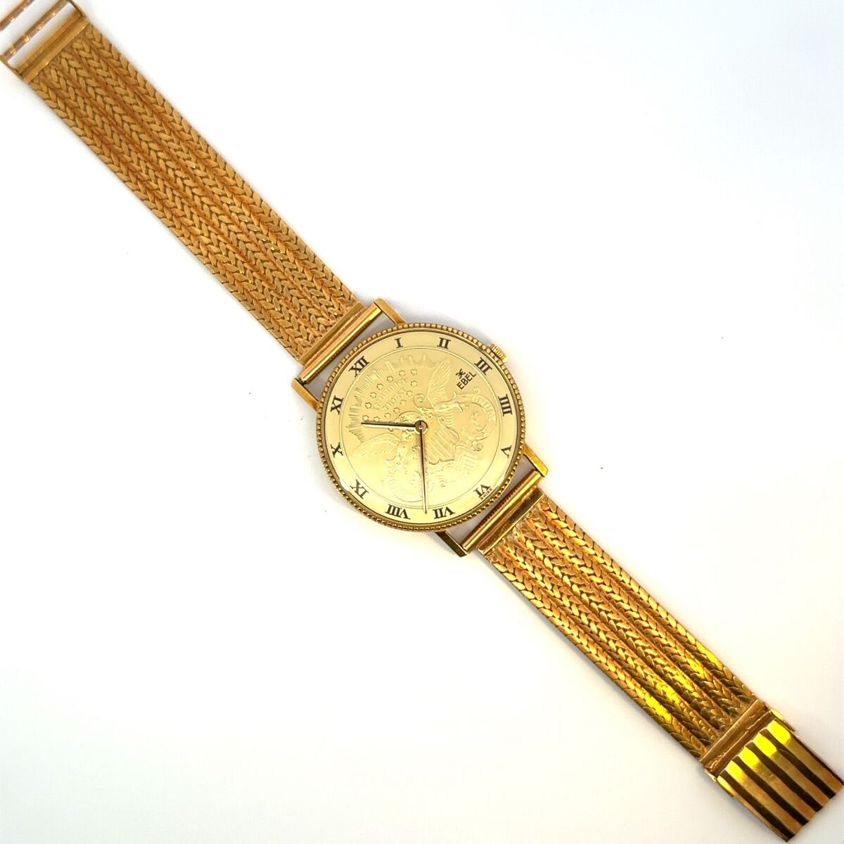 Vintage Ebel Solid 18K Yellow Gold Mechanical Winding Watch Vintage Ebel Solid 18K Yellow Gold Mechanical Winding Watch