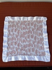 14 X 14 White Pink Hearts Handkerchief