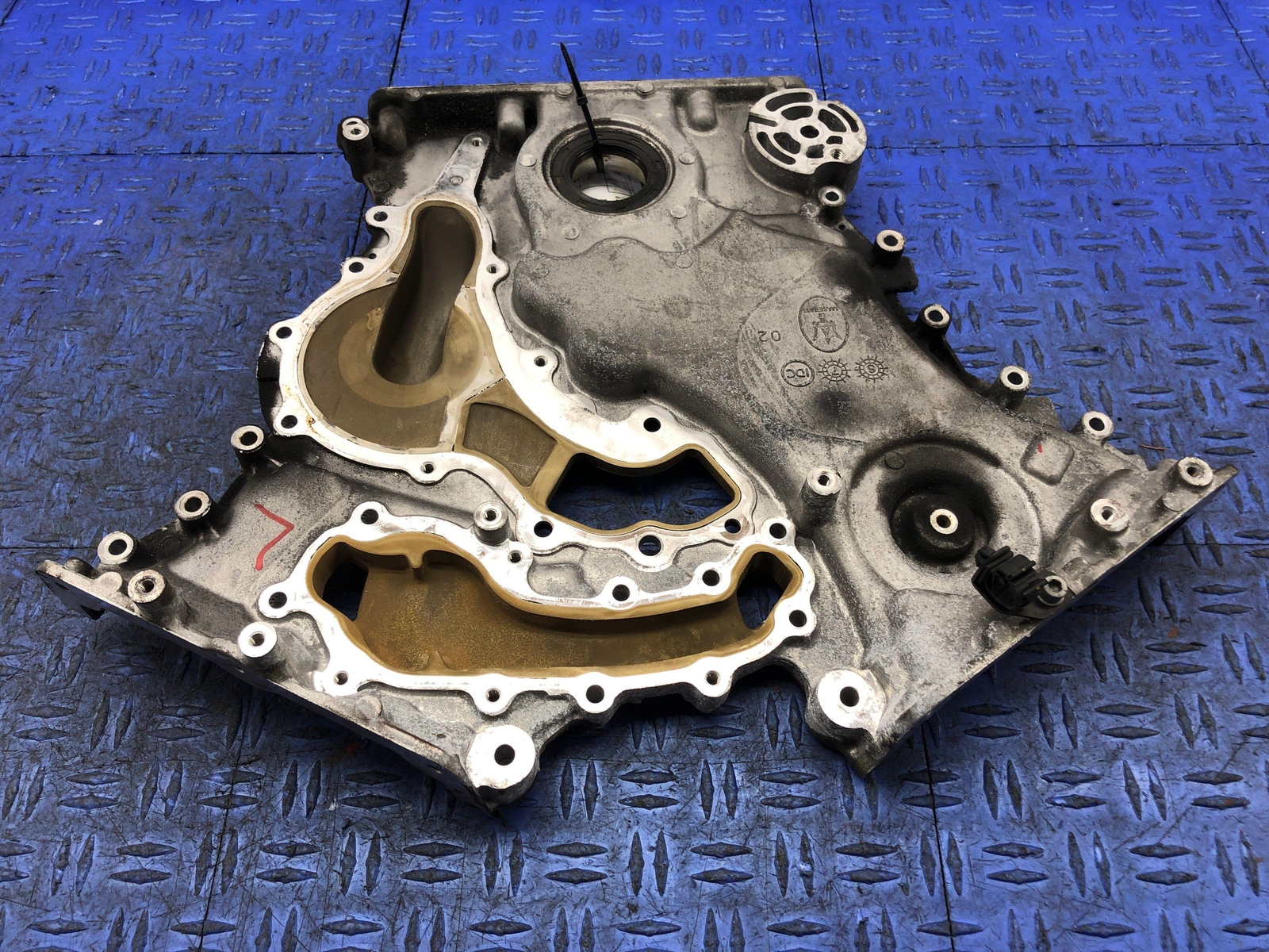 2014-2021 MASERATI GHIBLI 3.0L ENGINE TIMING CHAIN COVER OEM