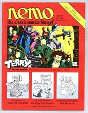 NEMO: The Classic Comics Library #1 Terry + Pirates George Herriman! + 1983 Q371