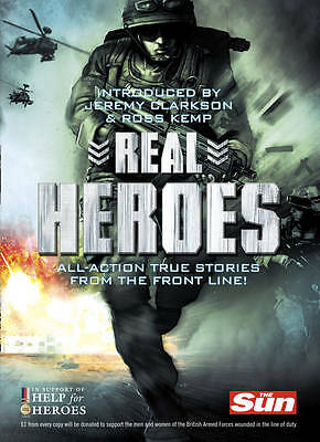 * REAL HEROES: All-Action True Stories from the Frontline. HB. Illustrated. NEW