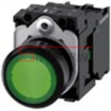 1PC Siemens 3SU1102-0AB40-1BA0 Illuminated Push Button NEW