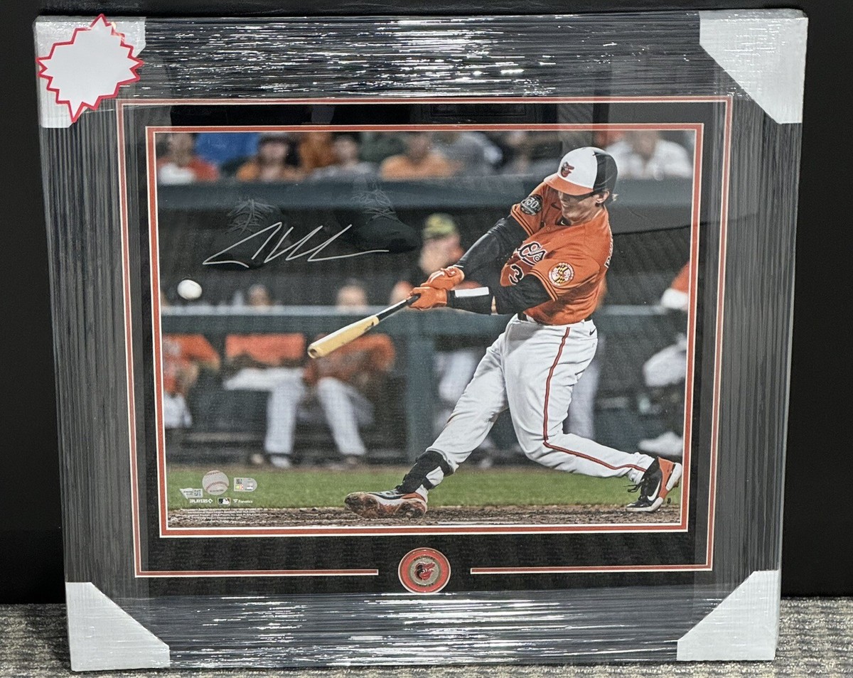 【美品】Adley Rutschman_オンカード直筆サイン_ Adley Rutschman Signed Framed 16x20 Baltimore Orioles Photo
