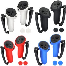 1pair For Quest 3S VR Control Handle Grip Silicone Protective Case Cover Set