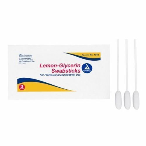 Lemon Glycerin Swabsticks 1 Pack By Dynarex - 第 1/1 張圖片