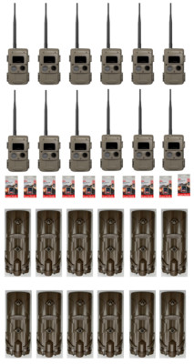Cuddeback Cuddelink 12 L Series Long Range IR Cameras Battery PowerBank SD Cards