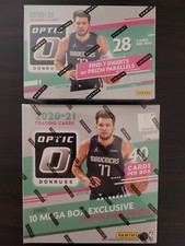 Panini 2020-21 Donruss Optic Basketball Trading Card 1xMega and 1xBlaster Bundle