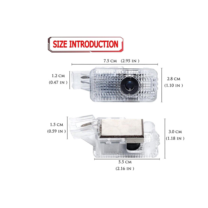 Never Fade Door Light For MDX TLX Car Door Lights Logo Projector 2-Pack ...