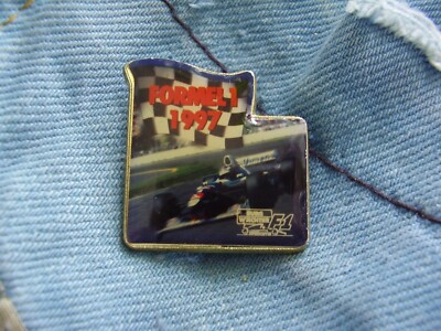 RARE PIN'S F1 Formula One Ayrton Senna Williams Circuit Bresil Drapeau