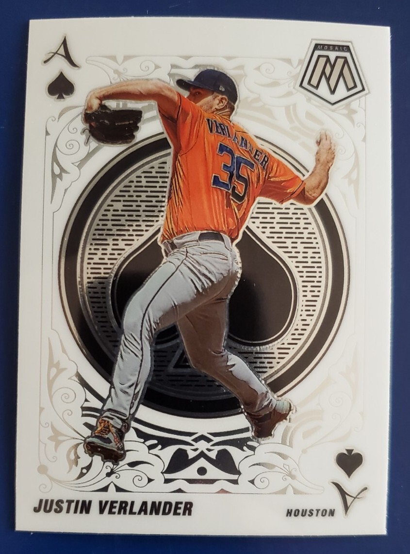 2022 Panini Mosaic Aces Justin Verlander Houston Astros A-7 | eBay