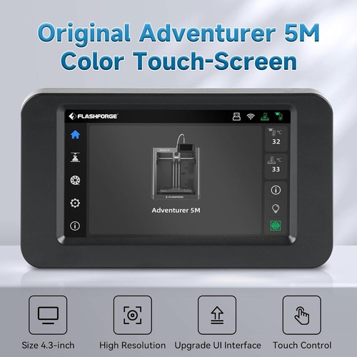 Official Original Touch Screen Assembly, 4.3 inches Full Color LCDHD Touchscreen - Picture 2 of 4