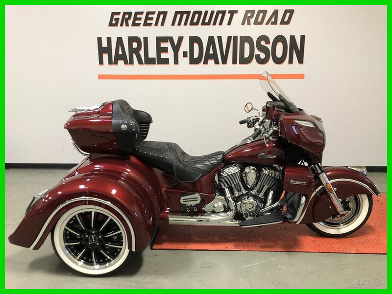 2017 Indian Roadmaster Burgundy Metallic 2017 Indian Roadmaster Burgundy Metallic Used with California Sidecar Trike kit