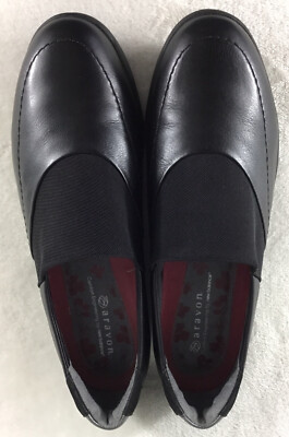 newbalance　aravon　レザーローファー　23cm Aravon New Balance Jenna Loafer Women's 9.5B Black Leather Casual