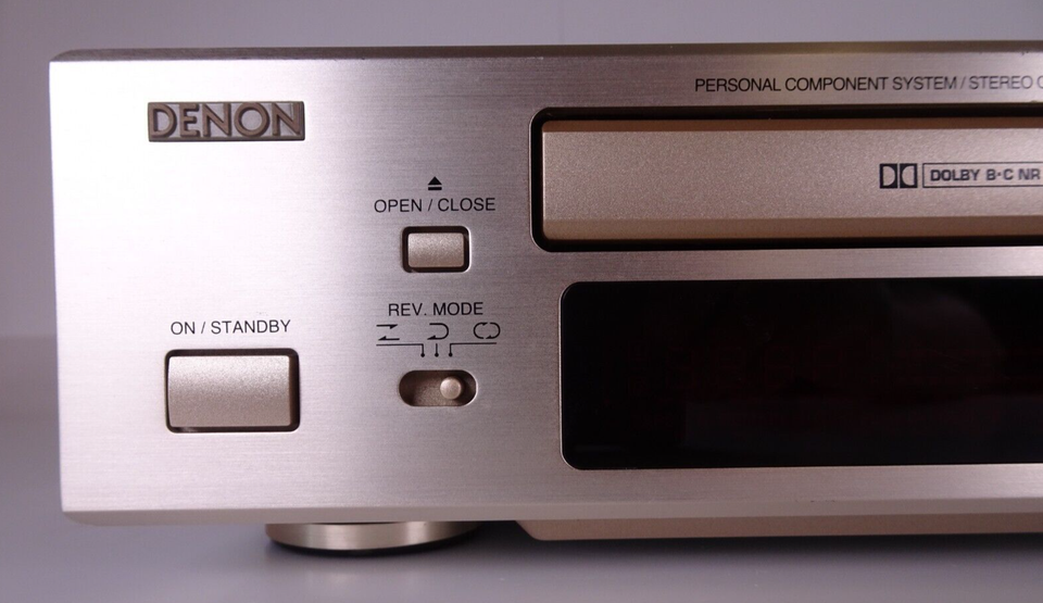 Denon DRRF100 Stereo Cassette Tape Deck Good Condition but No