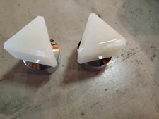 American Standard 0000.672 Amarilis Roma Two-Handle Kit Ivory Chrome VINTAGE NOS