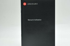 French Leica D-LUX 2 Camera Instruction Owners Manual