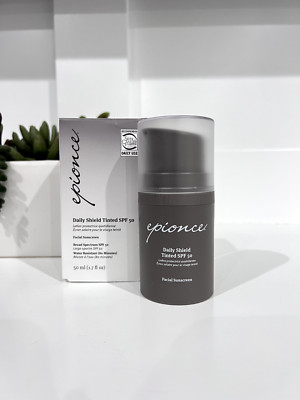 New Epionce Daily Shield Lotion Tinted SPF 50 1.7 fl oz. Sunscreen Exp. 7/26