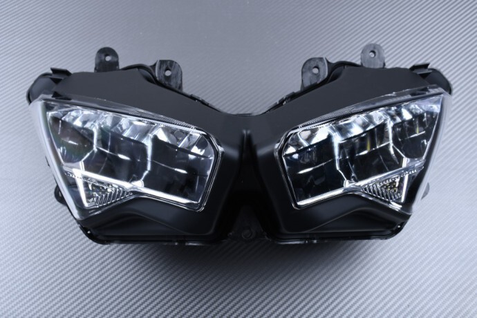 Phare avant finition premium en polycarbonate pour KAWASAKI ZX400SP