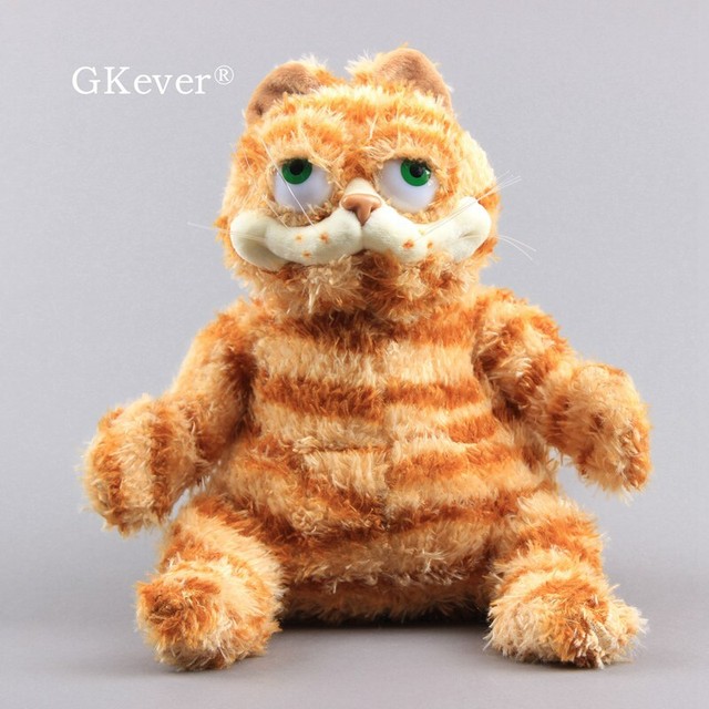 Cartoon Garfield Plush Toy Fat Cat Soft Stuffed Animal Teddy Pillow