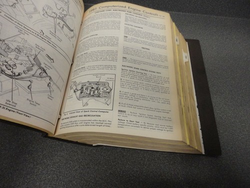 Mitchell Service & Repair Manual Binder Engine Performance 1981-83 Domestic Cars - Picture 6 of 12