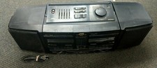 BROKEN JVC PC-V88 Boombox Portable Radio Component System AM/FM Dual Cassette