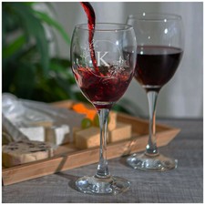 Personalised Engraved Perfect Red or White Wine Glass, Etched Glassware Gift