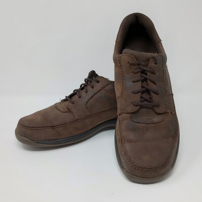 Rockport US Size 8 1/2 Brown Leather Upper Casual Walking Shoes APM21225M