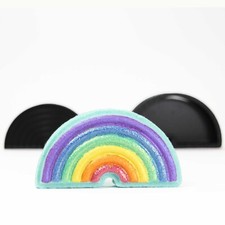 Rainbow Bath Bomb Mold, DIY original BathBombs Set 3D Printed Kit