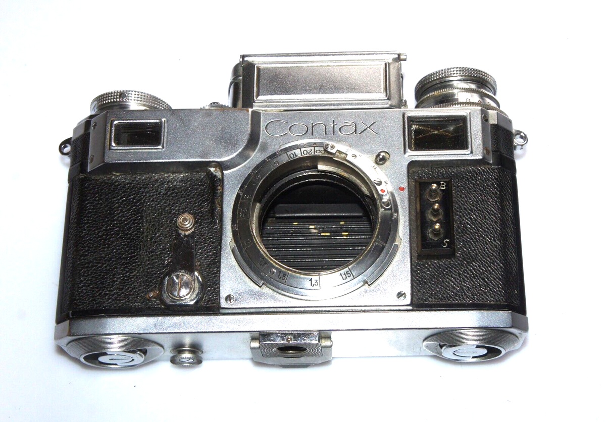 Pre-War 1938 Contax III Zeiss Ikon 35 mm RF camera body EXC