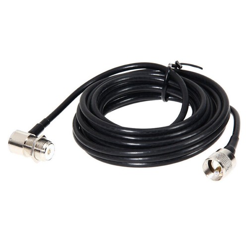 5M 5M RG-58/U Kabel koncentryczny PL-259 Złącze M-Wtyczka do radia samochodowego Kenwood Yaesu - Zdjęcie 4 z 7