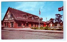 1962 Birkholm's Danish Bakery Solvang CA California Early Postcard View