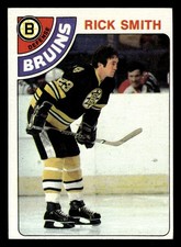 1978-79 Topps Rick Smith #164 - Boston Bruins - EX