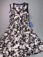 Simply Vera Wang Women's Dress sleeveless Floral Size S