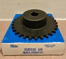 Martin35BS30 5/8 Roller Chain Sprocket 30 Tooth 35 Chain 5/8 Bore B Style