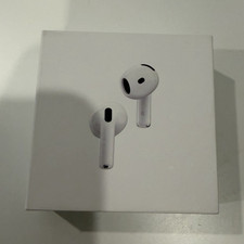 Apple AirPods 4 Wireless Earbuds with Active Noise Cancellation, USB-C, White