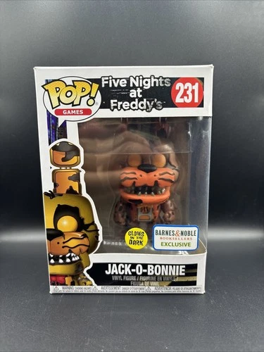Funko Pop! Games Jack O Bonnie Five Nights at Freddy's Glow in the Dark Figure